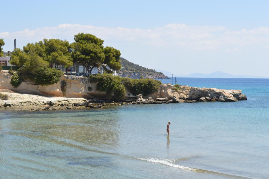 Acqua Marina - Άκουα Μαρίνα Otel Agia Marina  Dış mekan fotoğraf